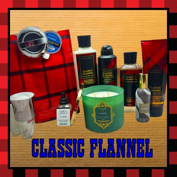 BBW ๐๏ธโโ๏ธ CLASSIC FLANNEL ๐๏ธโโ๏ธ 11 pc gift set - Picture 2 of 3